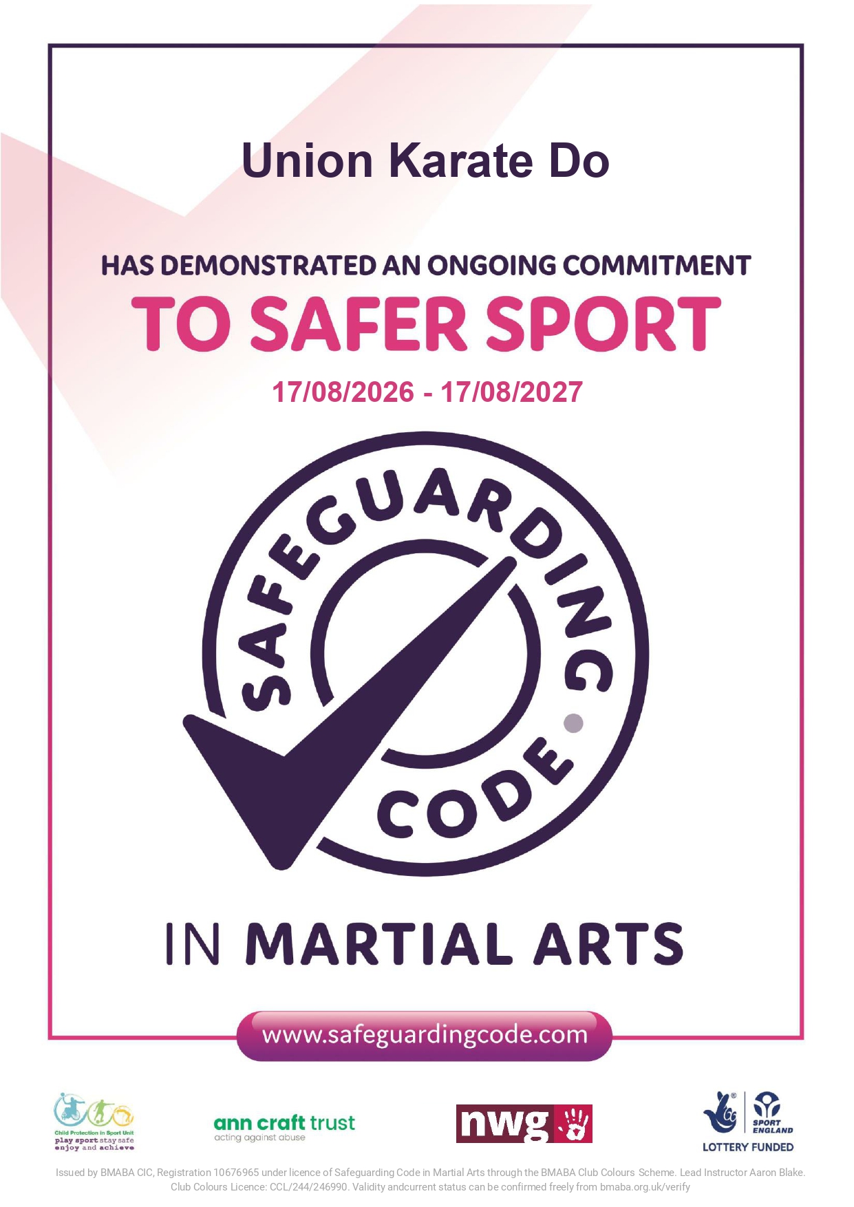 Union Karate Do